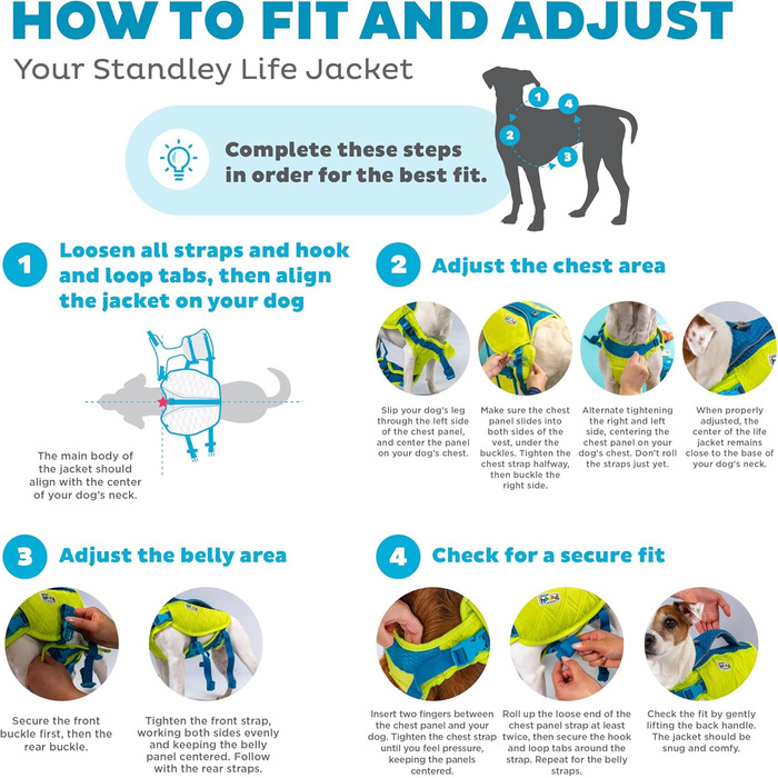 Спасальний жилет для собак Outward Hound Standley Sport Green, розмір S (обхват грудей 41-51 см)