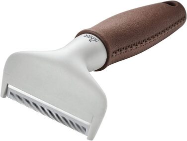 Трімстригель Hunter SPA з нержавіючою сталлю для собак та коней, 15,5 x 6,5 см, M (65 зубців)