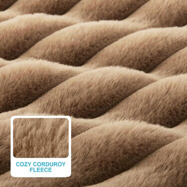 Комфортне ліжко для собак великих порід, знімний та пральний чохол, плюшеве ліжко Deluxe для клітки, неслизька підстилка для тварин, матрац для собачої будки (X-Large, Коричневий)