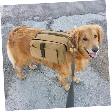 Рюкзак для собак Milisten: зручний та функціональний для прогулянок, кемпінгу та подорожей. Зручний для собак та цуценят, з кишенями для води та перекусів.