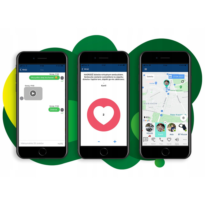 GPS-трекер для собак CALMEAN Maxi + нашийник L/XL