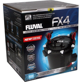 Зовнішній фільтр Fluval FX4 для акваріумів до 1000 л, високопродуктивний