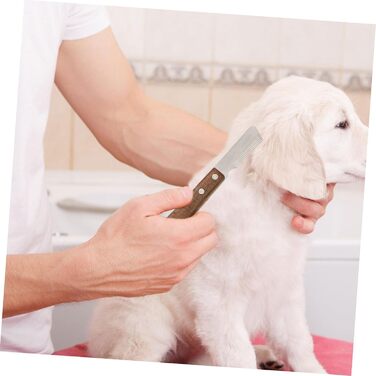 Інструмент для догляду за собаками: щітка для довгошерстих тварин, видалення шерсті, ергономічна ручка