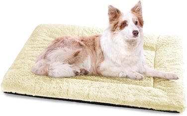 Килимок для собак середніх порід Baodan, 90x60 см, миючий, з антиковзною основою, бежевий