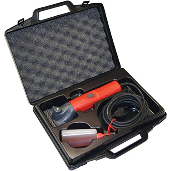 Машина для стрижки коней Kerbl Constanta Rodeo, 230V, 65W, червона, одинарна головка