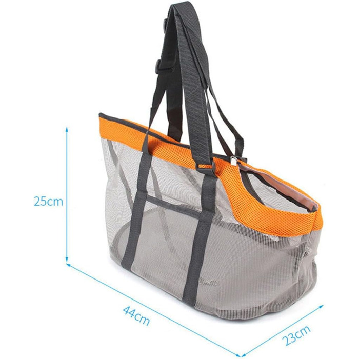 Переноска для котів та собак UKCOCO з нейлону, дихаюча, з подушкою для подорожей