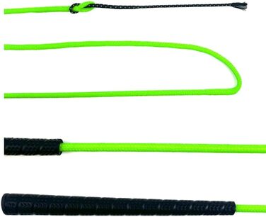 Братка для коней: бойова, тренувальна, гумова (120 см, зелена)