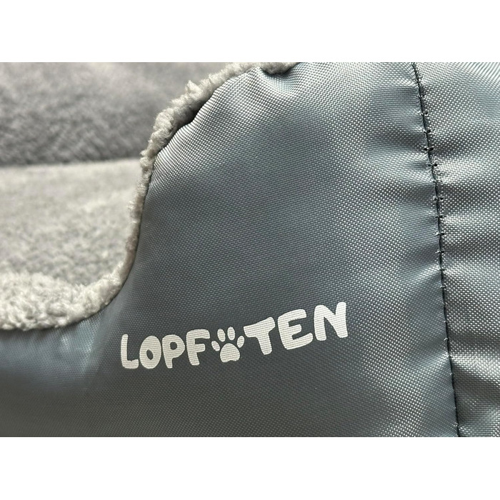 Крісло-ліжко для собак, м'яке, нековзне, знімний та пральний чохол, пухнасте (XL)