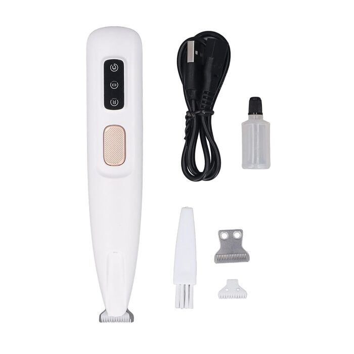 Набір для догляду за шерстю собак, безшумний триммер для нігтів, акумуляторний, бездротовий, для котів та інших тварин