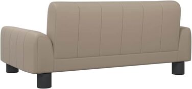 Ляжка для собак, м'яка подушка для собак, диван-софа для маленьких собак, лежанка для домашніх тварин, котяча лежанка, кавово-коричнева штучна шкіра