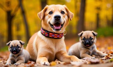 Нашийник для собак BUDDYPACK широка м'яка підкладка з неопрену, розмір XXS-XL (червоно-кольоровий на чорному, XXS (29-34 см))