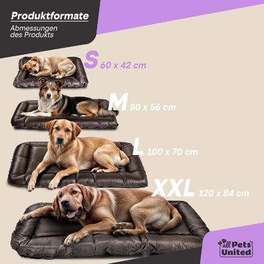 Килимок для собак, лежанка для собак Indoor & Outdoor; лежанка-кошик для собак та котів (S - 60x40 см)