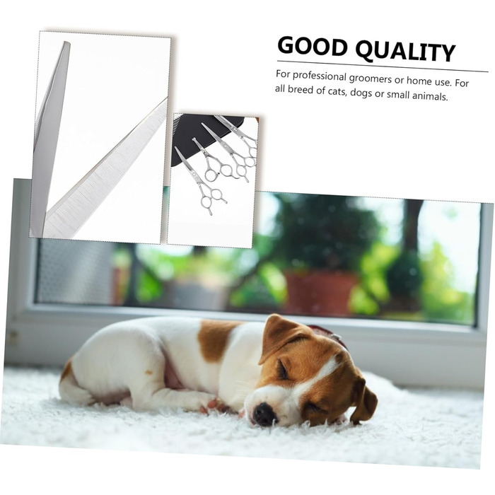 Ножиці для стрижки собак Supvox: професійні ножиці з нержавіючої сталі для грумінгу тварин