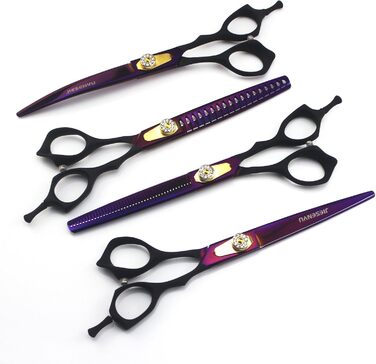 Набір професійних ножиць для грумінгу собак JIESENYU 7.0 дюймів (4 шт.)