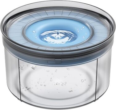 Techphardo миска для собак 3,8 л, непроливна, велика, BPA-free, антибризки, не ковзає, для неакуратних питців