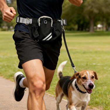 Сумка для собак, дихаюча, з регульованим поясом, для занять спортом, бігу, пляжу, подорожей та тренувань