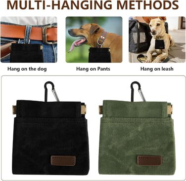 Сумка для ласощів для собак, для тренувань, ручна, з автоматичним закриттям, для прогулянок, подорожей, активного відпочинку
