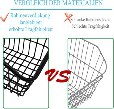 Задній велосипедний кошик з металу, великий, з водонепроникним покриттям та сіткою для багажу. Підходить для собак, покупок, пікніків, шкільних речей. M2
