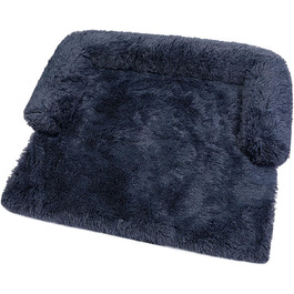 М'яка плюшеві килимки для собак, лежанки, заспокійливі ліжка для тварин, ультрам'яке хутро, ліжка для домашніх тварин, м'які, можна прати, ковдра, подушка, чохол для меблів, захист, ліжко для собак і котів (XL)