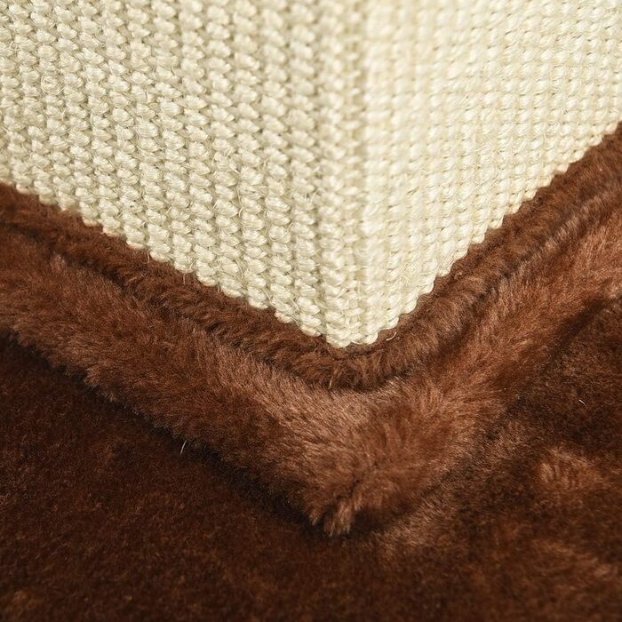 Amazon Basics Високий дряпак для котів, великий, 40x40x90 см, коричневий килим, преміум-якість