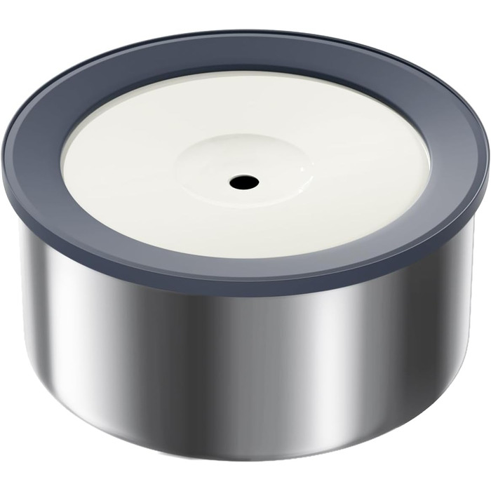 Нержавійна чаша для води для собак 2L, не протікає, без облизування, для дому, вулиці, авто