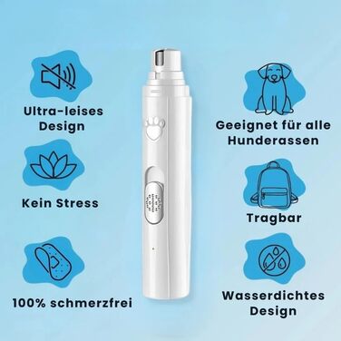 Точилка для кігтів собак Dr. Pfoten Pro Salon - біла