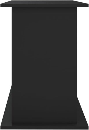 Тумба для акваріума ZEYUAN, чорна, 101x41x58 см, ДСП, акваріумний стіл/підставка