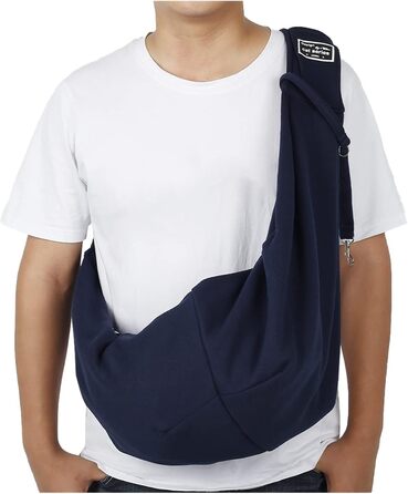 Сумка-переноска для собак, кошенят та інших тварин. Зручна сумка-слінг для прогулянок та подорожей. Матеріал: Оксфорд, сітка.