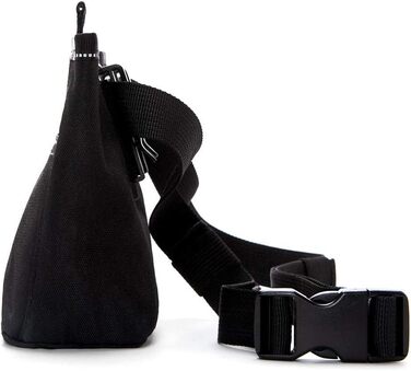 Сумка для ласощів для собак, для тренувань, сіра, 3 відділення