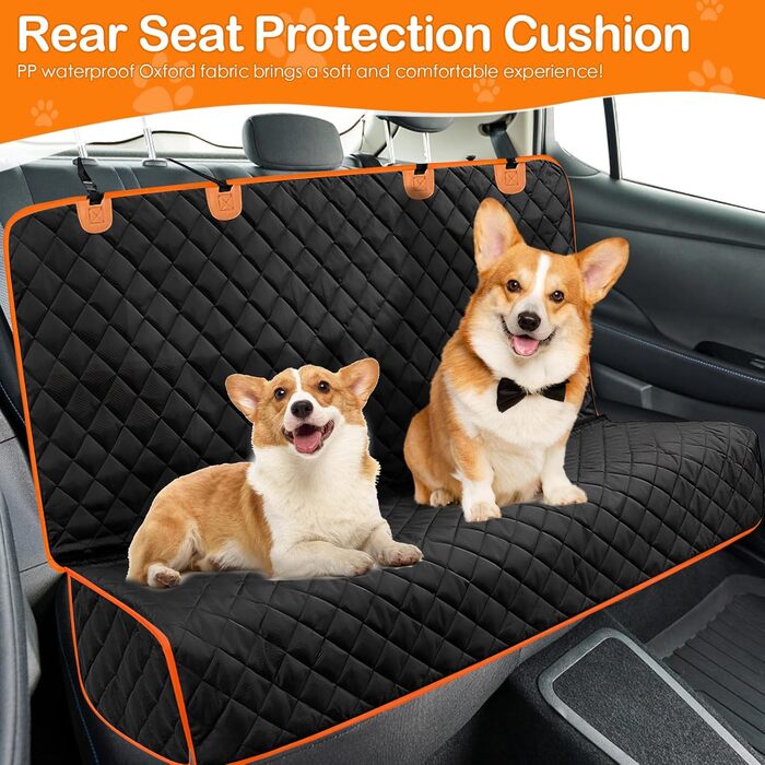 Авточехол на сидіння для собак та дітей Dokeno, 119x137 см: водовідштовхуючий, захист від подряпин, універсальний для авто, вантажівок, SUV