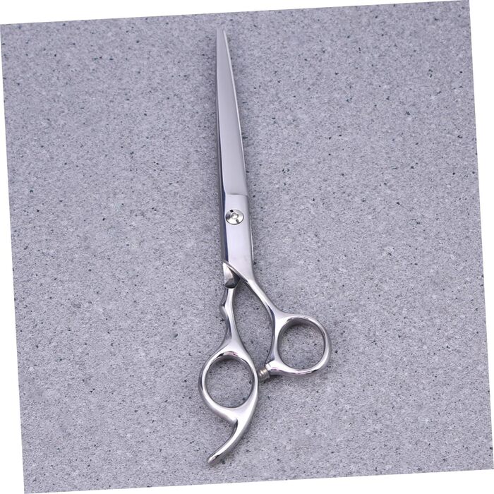 Ножиці для грумінгу собак та котів, безпечні, ергономічні, срібні. Розмір 1