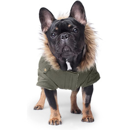 Зимова парка для собак Canada Pooch Alaskan Army, олива, розмір 10