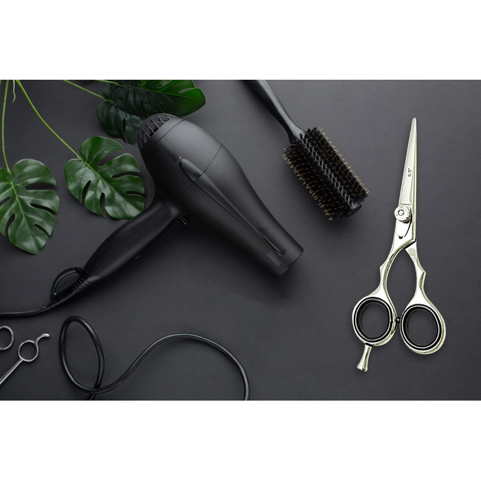 Професійна фризьорська ножиці Linkshänder 5.5 дюймів для стрижки волосся жінок та чоловіків з нержавіючої сталі Razor Edge