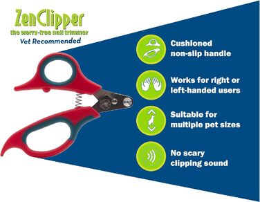 Zen Clipper – революційний когтеріз для тварин з обмежувачем, безпечне підстригання кігтів для собак і котів