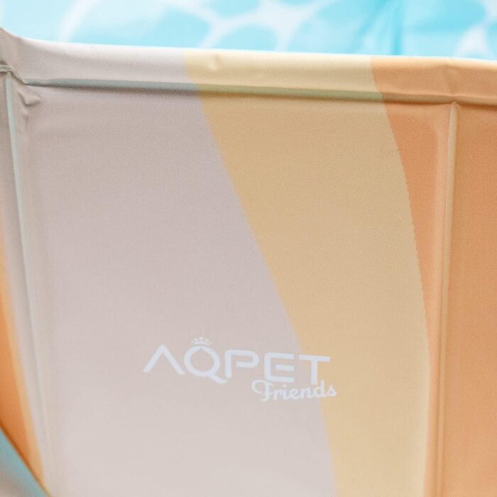 Складаний басейн для собак і домашніх тварин AQPET AqpetFriends, пластиковий, для саду, 160x30 см