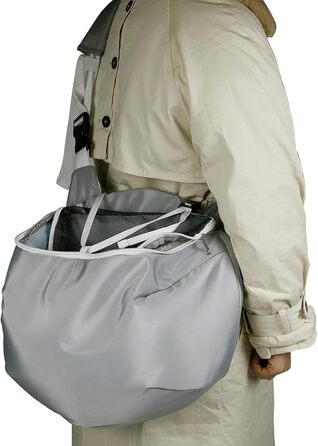 Транспортна сумка для котів та собак, водонепроникна, м'яка | Ідеальна для малих та середніх тварин у подорожах, на прогулянках та в авто