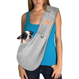 Сумка-переноска для собак Vrbabies, для маленьких собак та інших домашніх тварин до 5 кг, регульована, сітчаста, з клямками та застібками