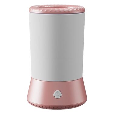 Автоматична мийка лап для собак, електрична машина для чищення лап, портативний мийник лап для котів та собак, рожевий