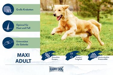 Корм для собак Happy Dog fit & vital Light, низькокалорійний сухий корм для дорослих собак, 4 кг