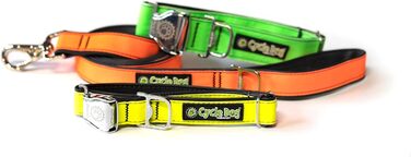 Собачий нашийник Cycle Dog з відкривачкою, з переробленого та світловідбивного матеріалу