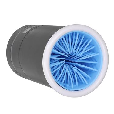 Переносний очисник лап для собак Ciciglow з USB-зарядкою та м'якими силіконовими щетинками