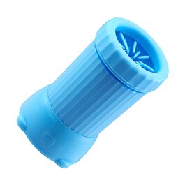 Автоматичний мийник лап для собак середніх порід - USB зарядка | Для прогулянок, подорожей, відпочинку. Колір: блакитний