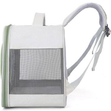 Рюкзак для тварин Kowaku: зручний переносник для собак та котів з вікном та ременем, оранжевий