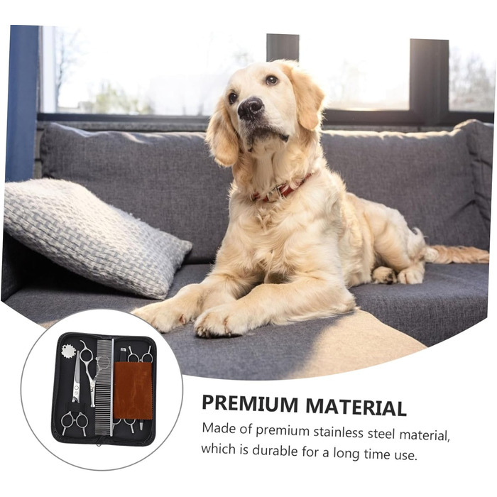 Ножиці для стрижки собак Sosoport: професійні ножиці для грумінгу з нержавіючої сталі