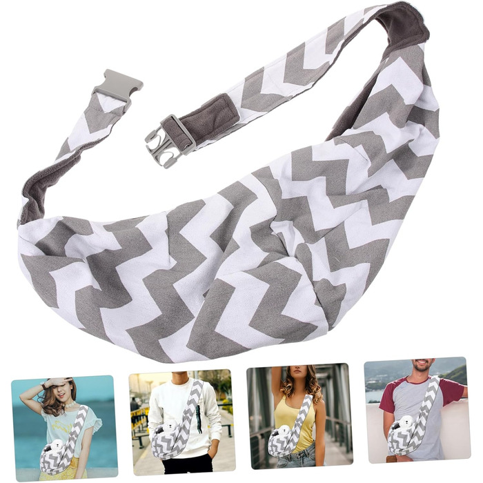 Сумочка для собак BESPORTBLE - переноска для маленьких собак та цуценят, дихаюча, легка, з регульованим плечовим ременем для подорожей та прогулянок