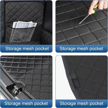 Килимок у багажник для Tesla Model Y (2020-2025), водонепроникний, для собак, захист сидінь, універсальний, преміум-якість