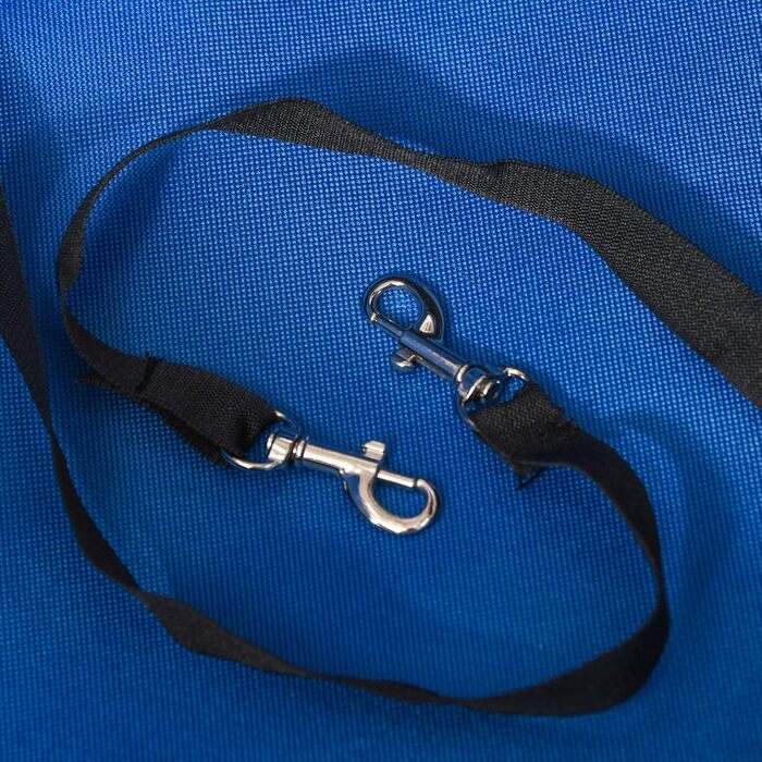 Візок для собак PawHut - зручний бугі для тварин з функцією складання. Ідеальний для маленьких собак та котів. Оксфордський синій, 67 x 45 x 96 см