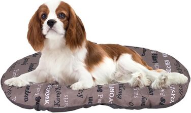 Килимок для собак та котів FERPLAST - М'який лежак для собак, килимок для будки, вольєру та авто - 65 x 42 см, бежевий (бавовна)