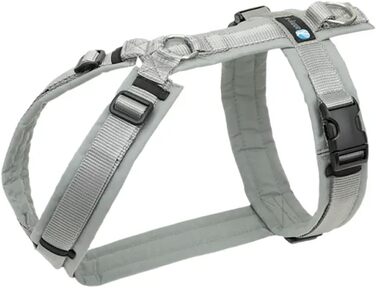 Анні-Ікс Нагрудник для собак, сірий, сріблястий, розмір L