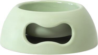 Миска для собак UNITED PETS Pappy, екологічна, Made in Italy, 350 мл, зелена